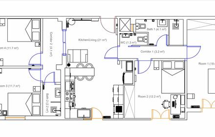 Δωμάτια για ενοικίαση, Γαλάτσι, Αθήνα (Δυτικα Προάστια)